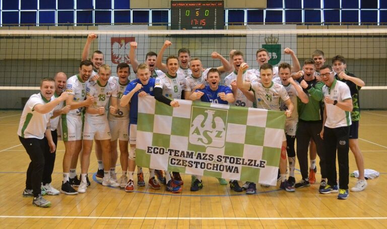 Siatkarze Eco-Team AZS-u Stoelzle Częstochowa wygrali turniej półfinałowy o awans do I ligi.