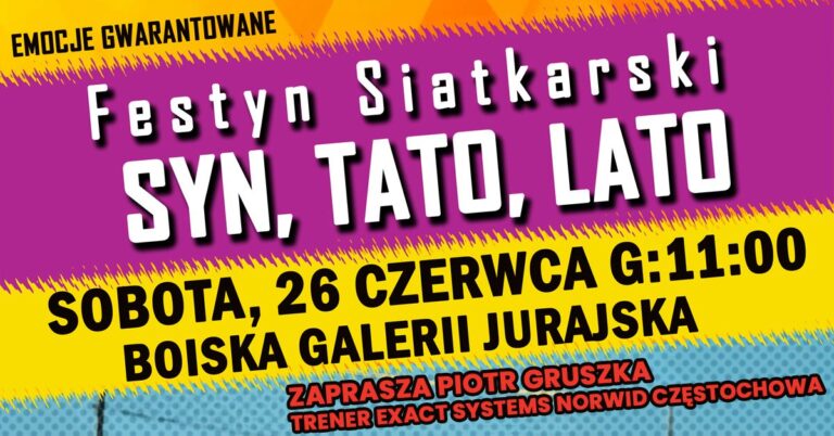 Akademia Norwidziaka zaprasza na siatkarski festyn „Syn, Tato, Lato”