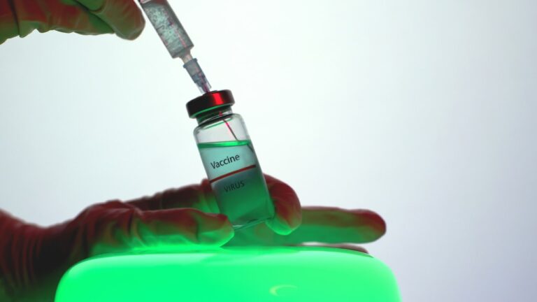 Mobilny punkt szczepień powszechnych w Myszkowie