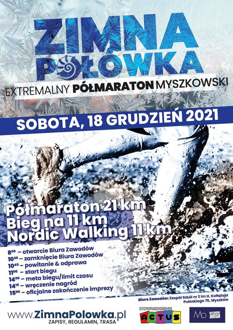 Zimna Połówka – Ekstremalny Półmaraton Myszkowski