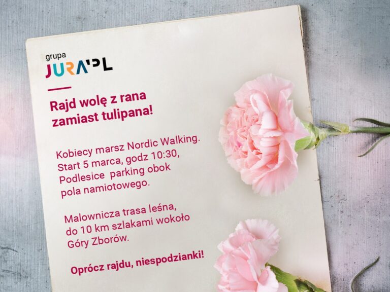 Jurajski Kobiecy Marsz Nordic Walking już 5 marca